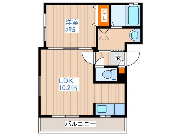 パレット中の島の物件間取画像